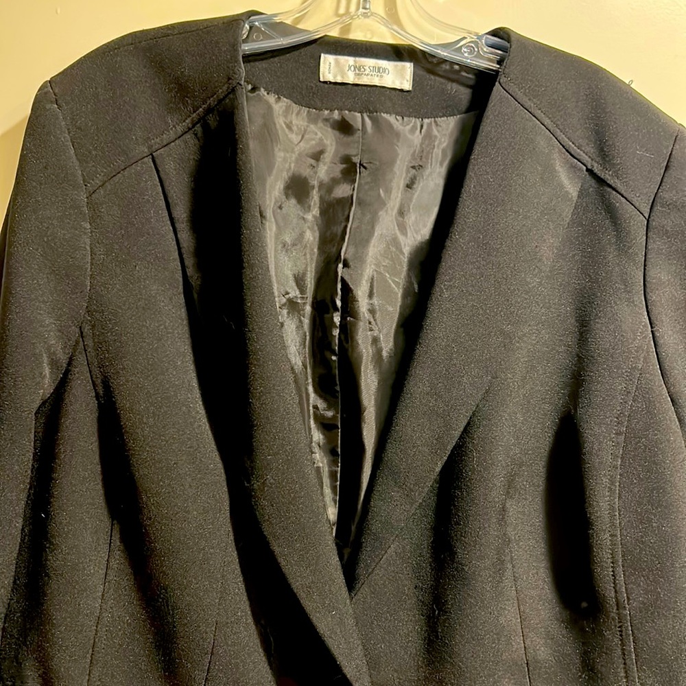 Black dress suit jacket size 18w